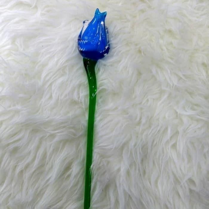 (Allthebest) Bunga Tulip Kristal