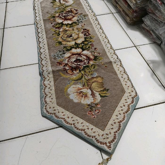 (Allthebest) TAPLAK MEJA TAMU TURKI MEWAH TEBAL PREMIUM