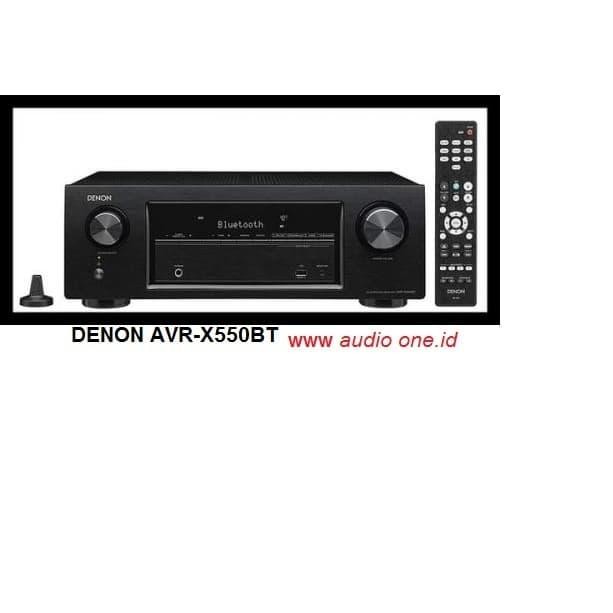 Denon AVR X550 BT / X 550 BT / X-550BT 5.2 Channel Ultra HD Receiver