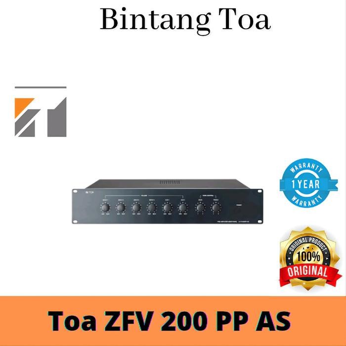 Toa Z-FV200PP-AS (Pre Amplifier Mixer panel