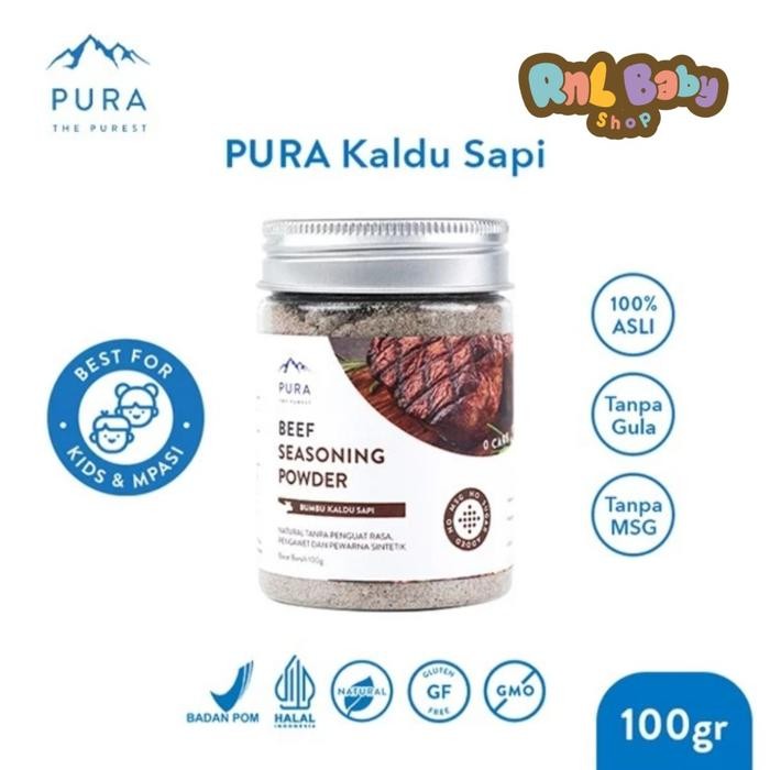 

Pura Kaldu Sapi Asli 100 Gr - Beef Seasoning Powder MPASI Tanpa MSG