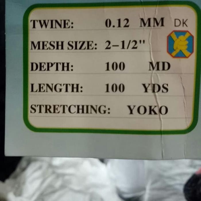 Jaring Burung Hitam Lebar 6 Meter Panjang 100 Meter. -Gratisongkir
