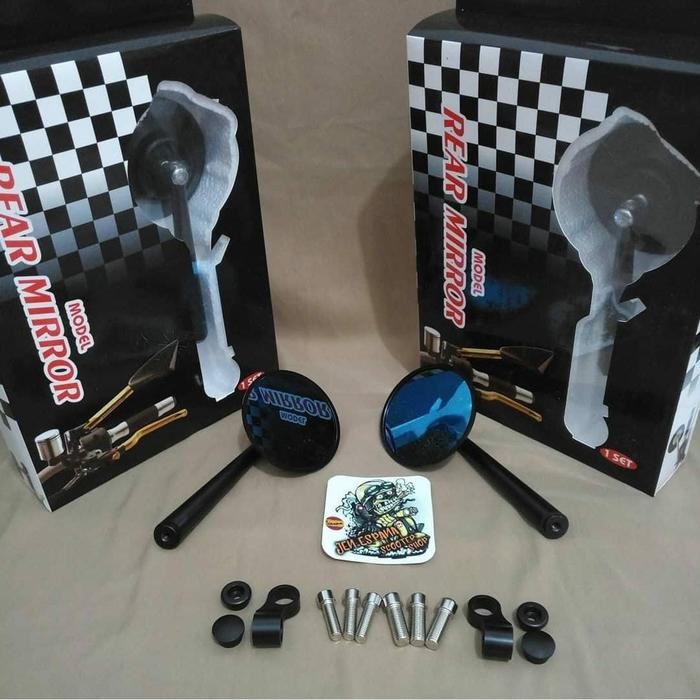 READYY spion rizoma bulat Vespa Sprint prima Lx s Gts . Spion aksesoris vespa