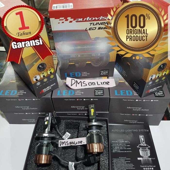 Led H11 Rs Tuner 3 Warna Fog Lamp Mobil Autovision, Led H11 Fortuner