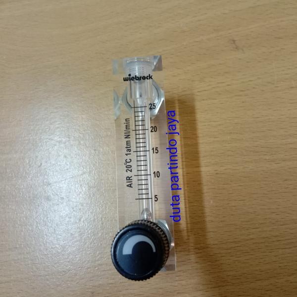 Flow Meter Rotameter Udara / Gas 25 Nl/Min