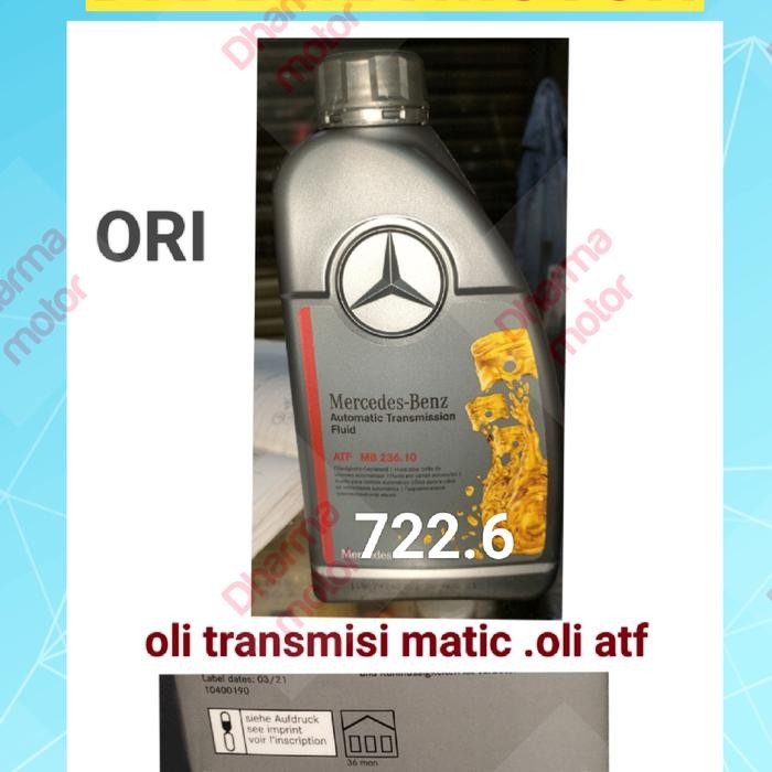 OLI ATF TRANSMISI MATIC 722.6 MATIK ASLI ORIGINAL MERCY BINTANG