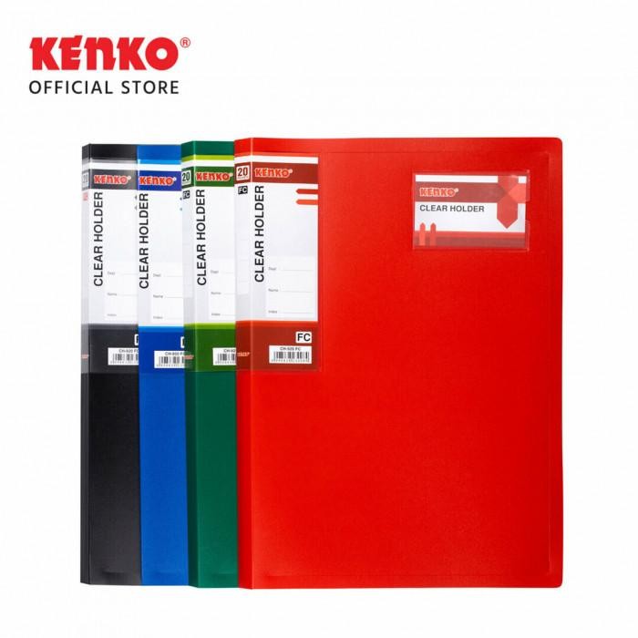 

TERLARIS KENKO CLEAR ER CH940-HG FOLIO 40 SHEETS SOLID COLOR READY STOCK
