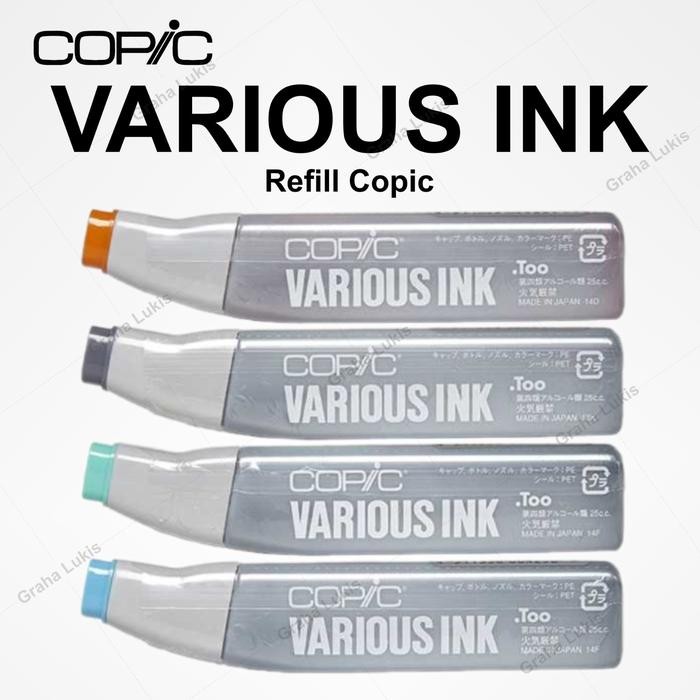 

COPIC VARIOUS INK - REFILL COPIC