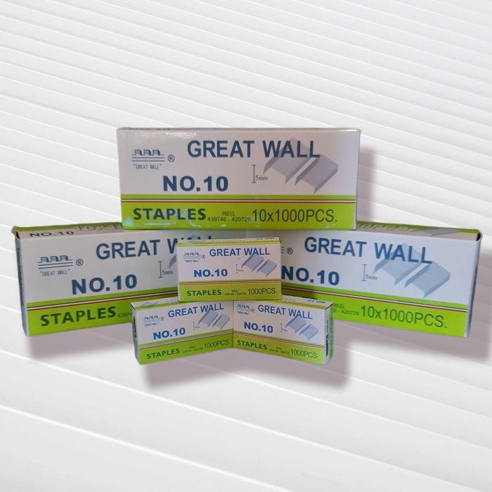 

Isi Staples Great Wall Kecil