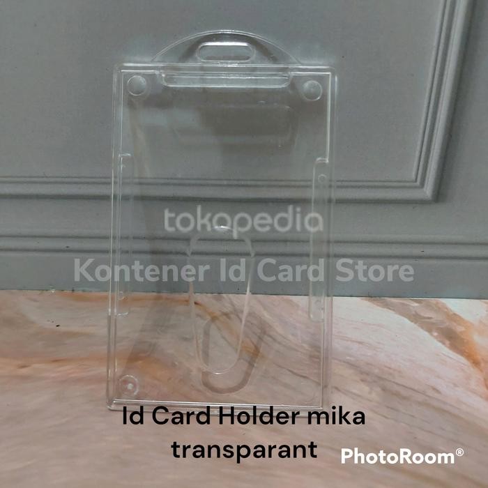

Tempat Id Card/Nametag/Casing Id Card Mika/Frame Bening Transparant