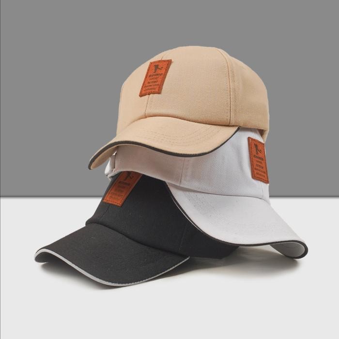 Topi Baseball Pria Wanita Original Distro Polos Hitam Golf Ediko