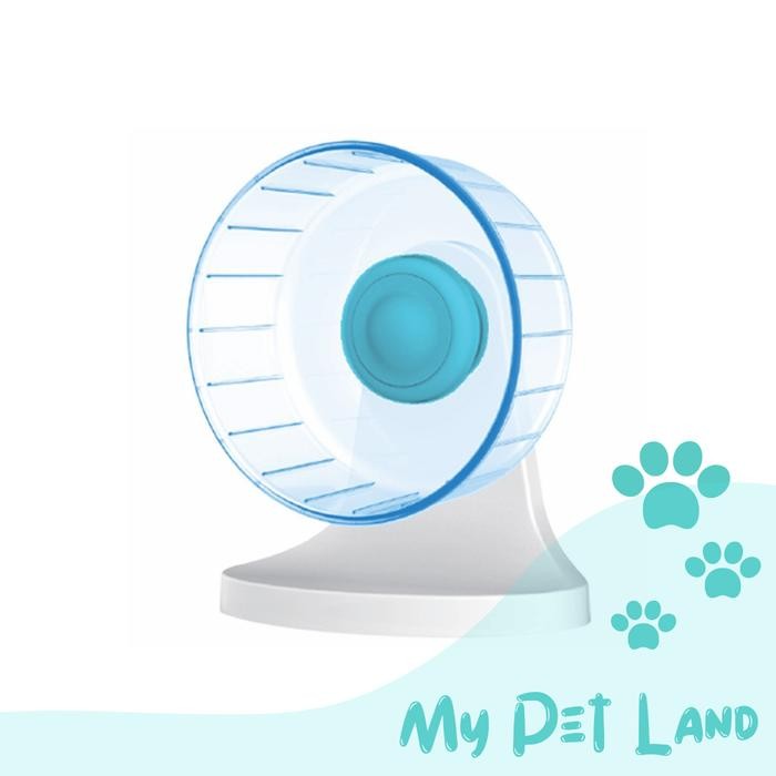 Hobilic Petfun - Nv1528 Nv1529 Nv1530 Running Jogging Silent Wheel - Mainan Hamster Landak Hegdehog