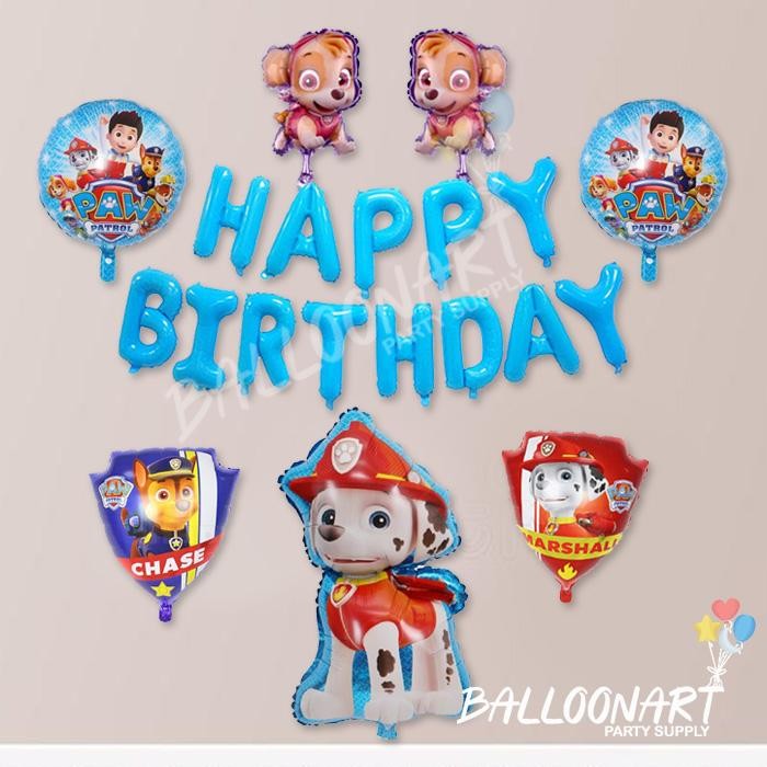 

Terlaris [PROMO]PAW PATROL DEKORASI SET/BALON PAW PATROL SALE