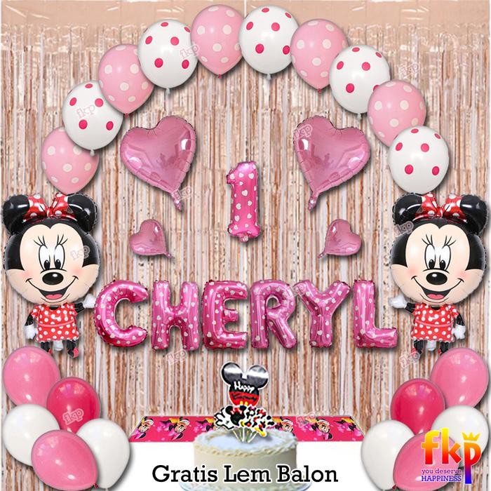 

Terlaris Paket Dekorasi Balon Minnie Dekorasi Ulang Tahun Anak Perempuan - B SALE