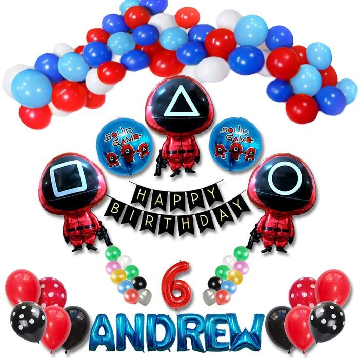 

Terlaris FUN KIDS PARTY Paket Dekorasi Ulang Tahun Squid Game 1 SALE