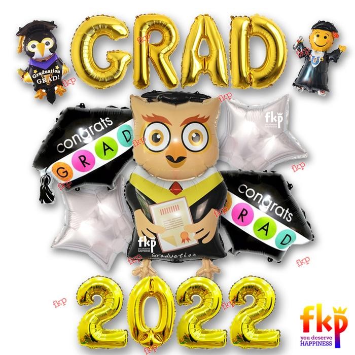 

Terlaris FUN KIDS PARTY Paket Simple Dekorasi Simple Graduation / Balon Graduat SALE