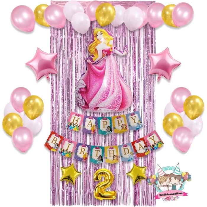 

Terlaris WINDBLOWN BALON DEKORASI ULANG TAHUN ULTAH ANAK CEWE PUTRI TIDUR AURORA/ HBD BIRTHDAY