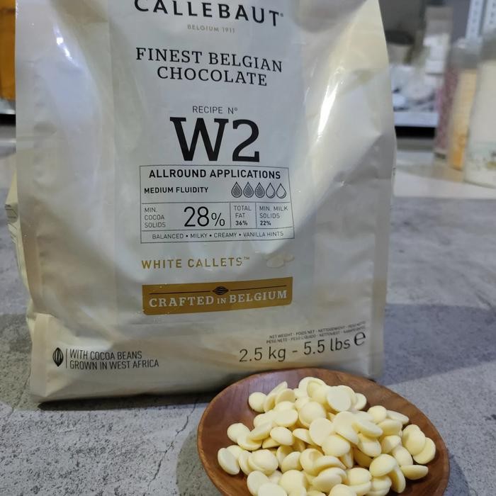 

Lecy.store2 CALLEBAUT W2NV WHITE CHOCOLATE 250 Gr