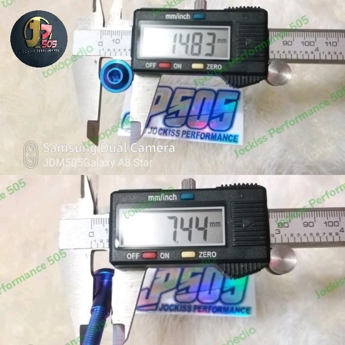 BAUT TITANIUM BAUT TOJOS HANDEL REM STANDART/BAWAAN MOTOR