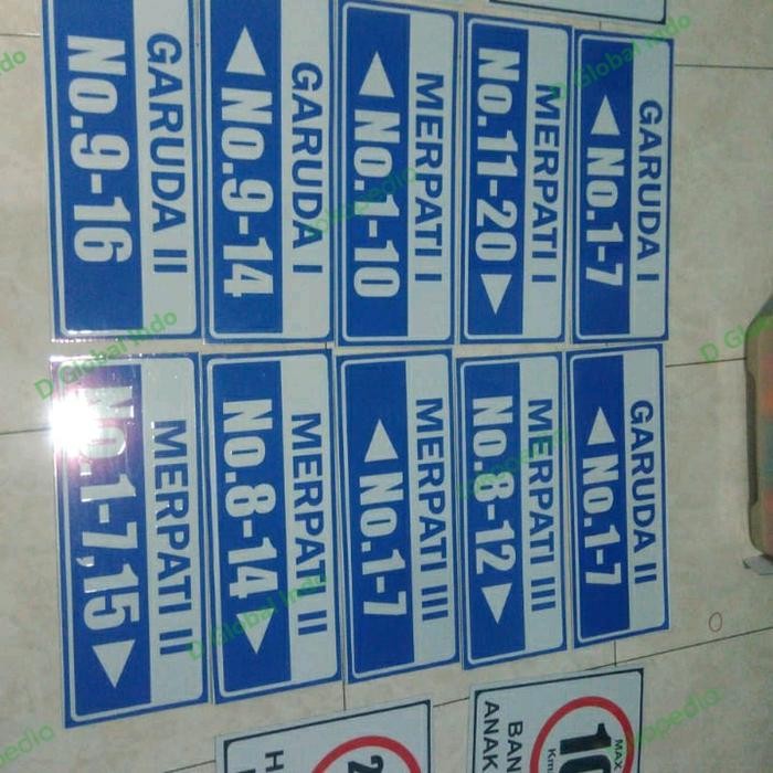 

Bisa E-Faktur! Plang Nama Jalan Reflectif Kiwalite Aluminium