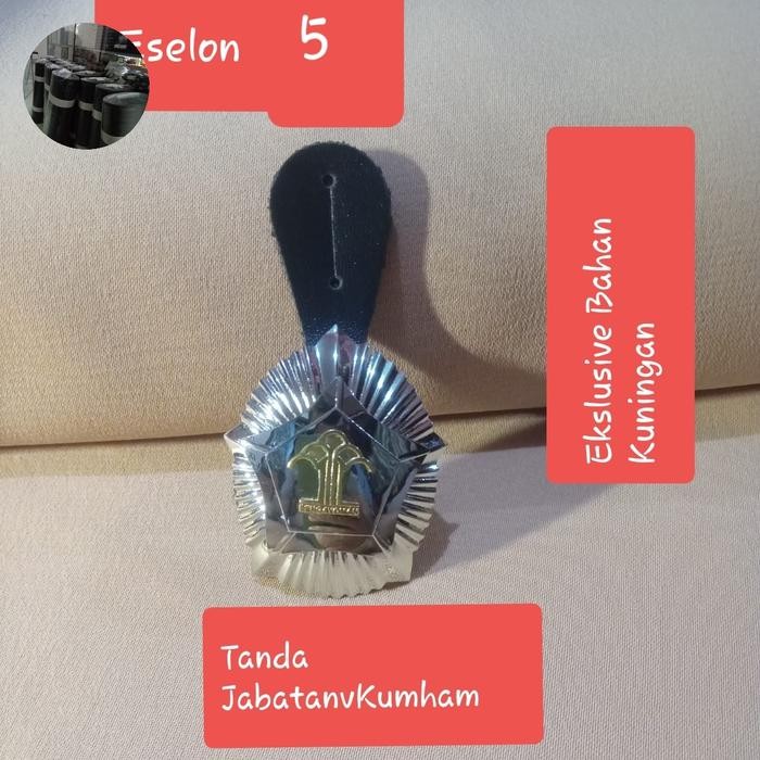 

Bisa Spk! Tanda Jabatan Kumham Eselon 5