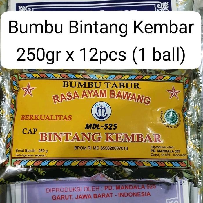 

Bintang Kembar 12pcs (1 Ball) Ayam Bawang