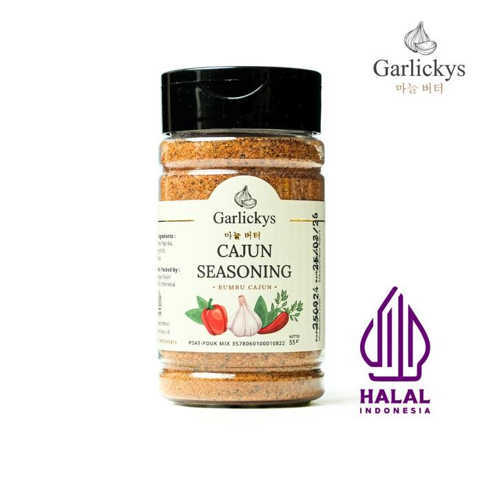 

FX327 GARLICKYS Bumbu Cajun Seasoning Spice Halal Bubuk Premium Quality Bumbu Dapur BIG SALE
