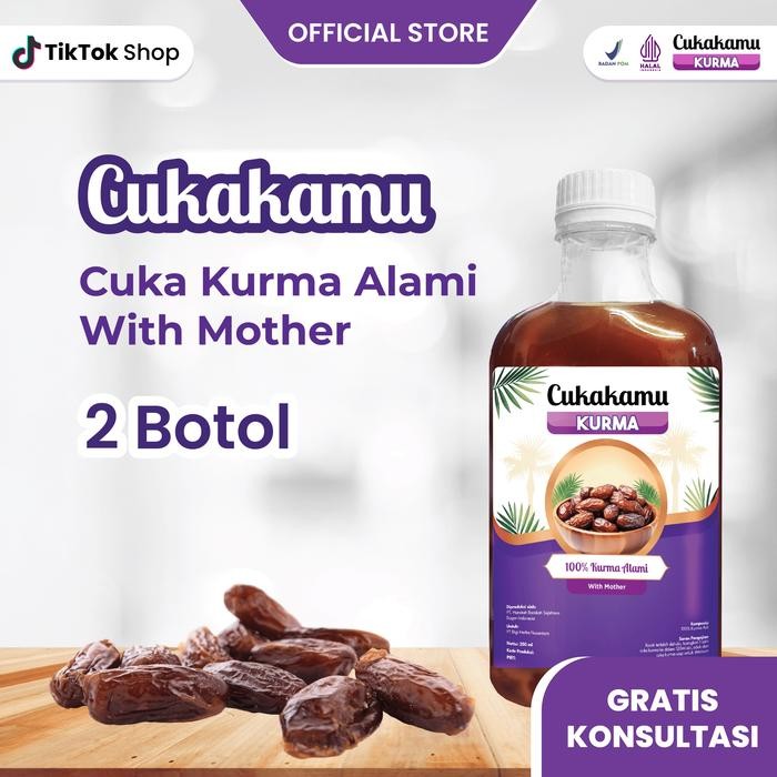 

Cukakamu - Cuka Kurma With Mother - 2 Botol