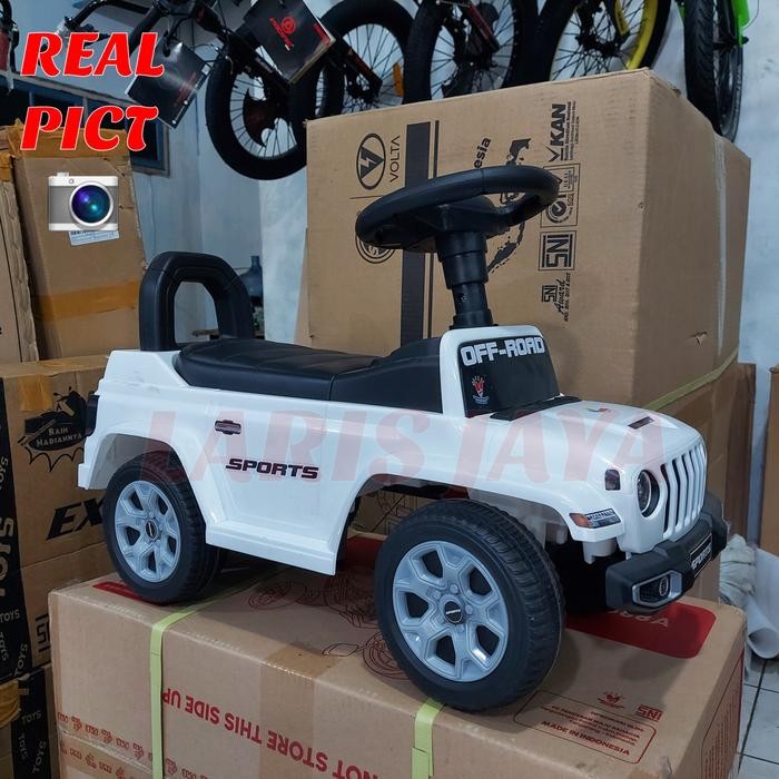 Rrady  Mobilan plastik anak pmb tolocar 601 , mobil mainan anak plastik jeep