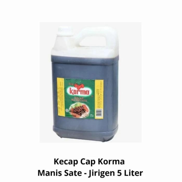 

Kecap Cap korma Manis-Jerigen 5lt