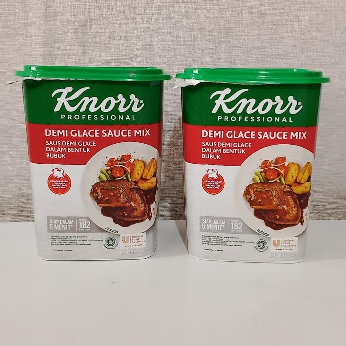 

Demiglace Sauce Mix 1kg Saus Demiglace dalam Bentuk Bubuk 1kg