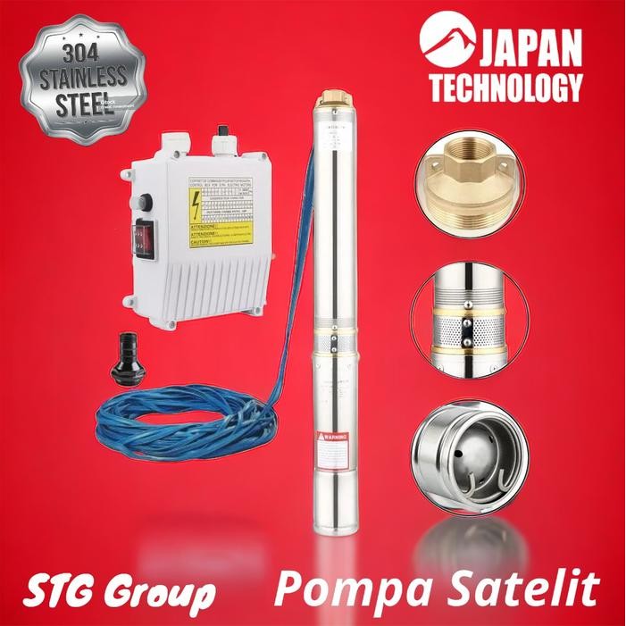 Pompa Satelit 2 inch 0,5 HP / Submersible Pump / Pompa Sibel / Sible