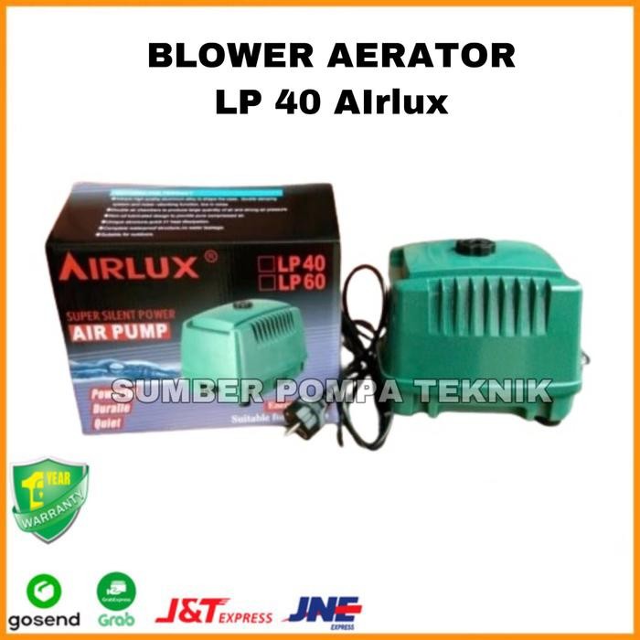 Pompa Udara Kolam Ikan Aerator Airlux LP 40 Airpump Kolam Ikan Koi