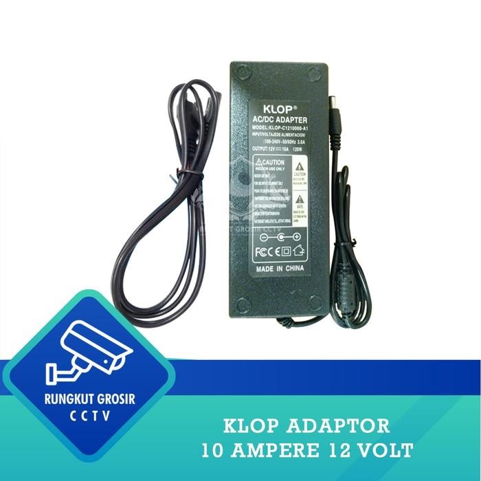 KLOP ADAPTOR 10 AMPERE 12 VOLT