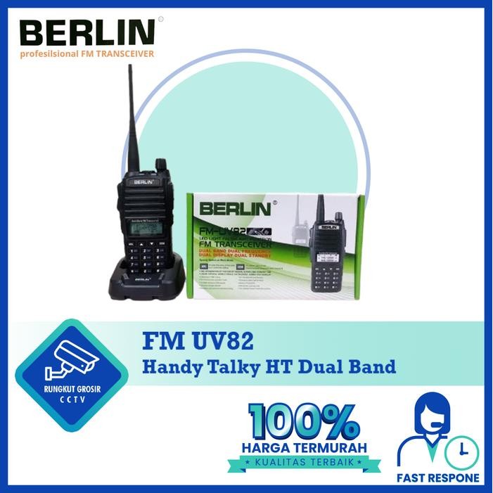 HT BERLIN FM UV82 Handy Talky HT Dual Band