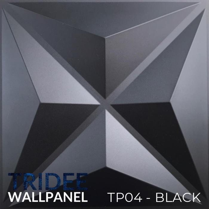 Tridee Wallpanel Triangle Wallpaper Dinding Dekorasi