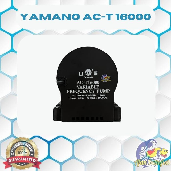YAMANO ACT 16000 LOW WATT POMPA AIR KOLAM IKAN KOI HEMAT LISTRIK POMPA AQUARIUM 140 WATT