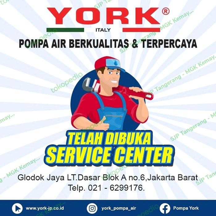 POMPA AIR SIRKULASI / POMPA CELUP AQUARIUM YORK HJ SERIES - HJ 600