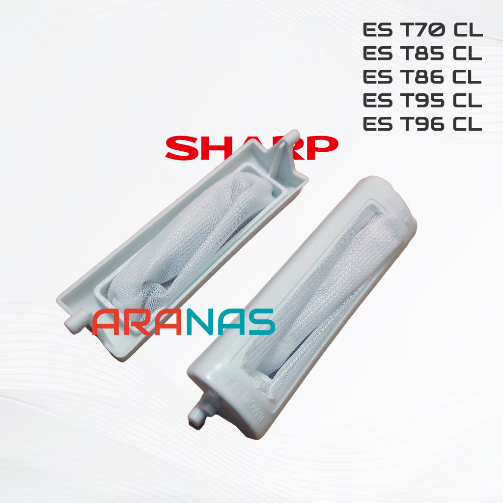 FILTER KAIN ES T70CL T85CL T86CL T95CL T96CL SARINGAN Kotoran Mesin Cuci 2 Tabung SHARP T70 T85 T86 