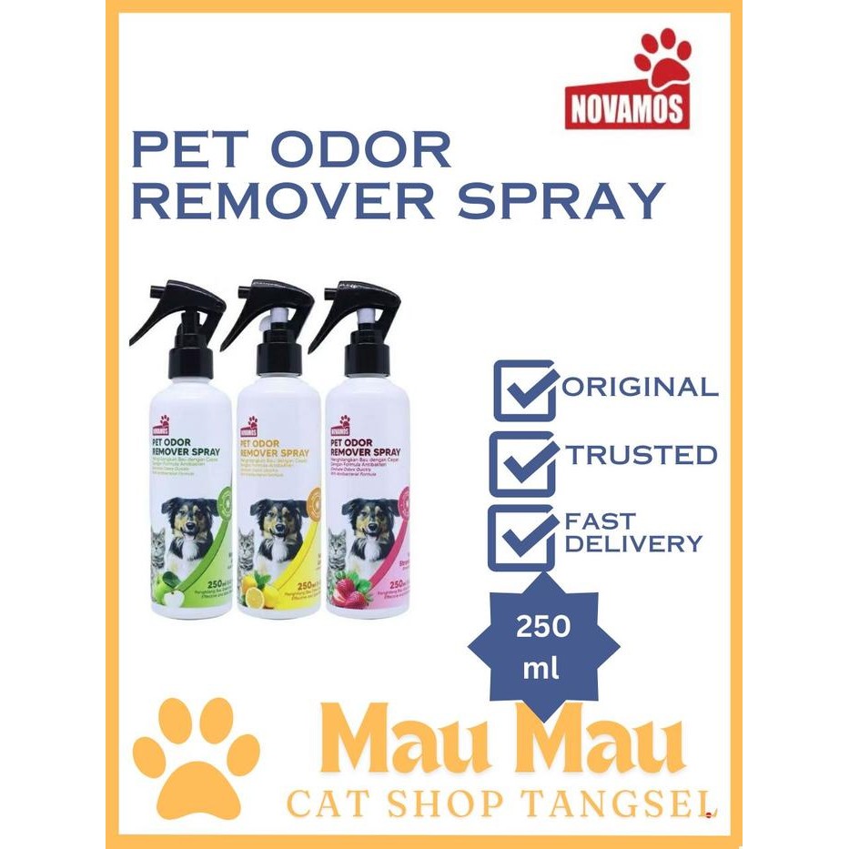 PET ODOR REMOVER SPRAY NOVAMOS 250ML