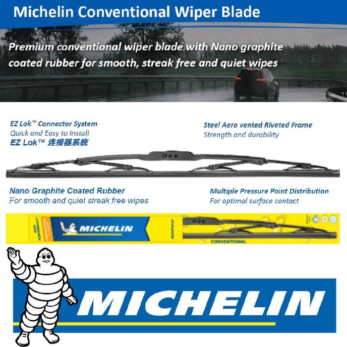 MICHELIN RAINFORCE CONVENTIONAL WIPER FOR FORTUNER VNT