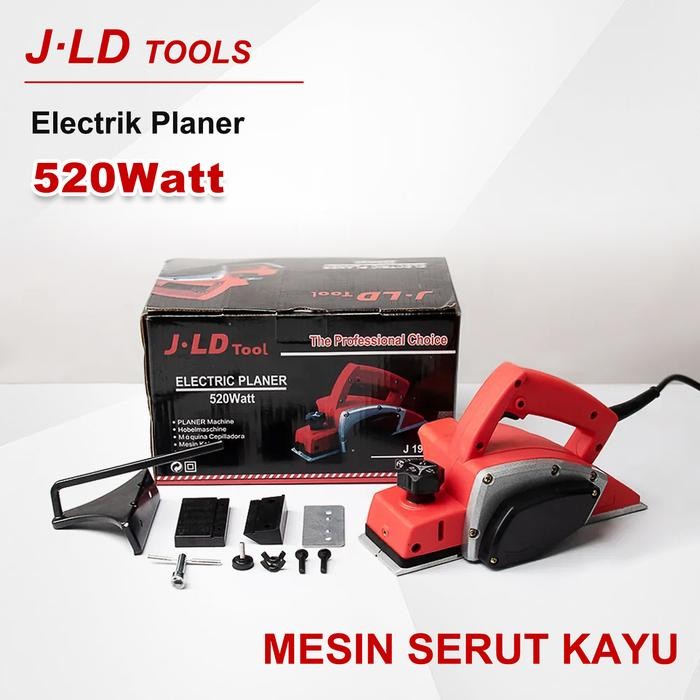 JLD Mesin serut kayu 1900B Planer Electric Mesin Ketam Pasah Serut Kayu Alat Pertukangan Mesin