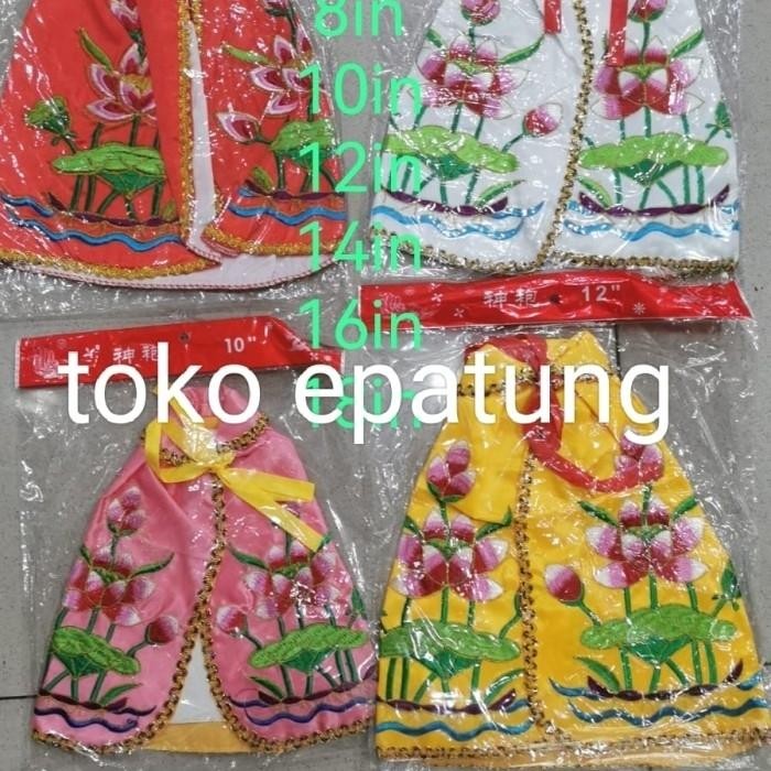 Baju Jubah patung dewi kwan im - 6/8/10/12/14/16/18 - inch - (gl) *
