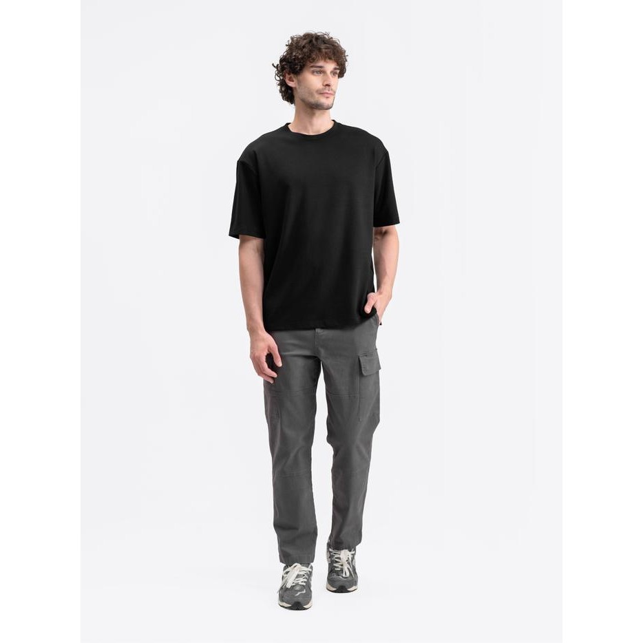 Livehaf - Boxy Ease Tee Black