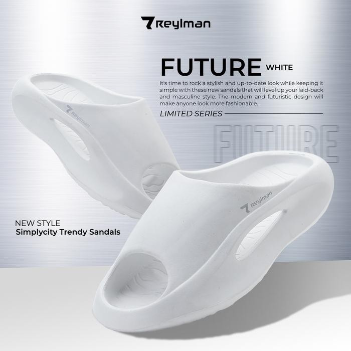 REYL MAN Sandal Slide PriaFUTUREWhite