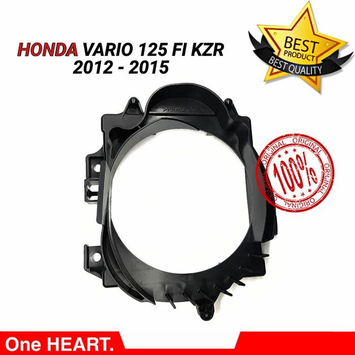Rumah Dudukan Radiator Tutup Cover Vario 125 Techno 2012 2013 2014 Ori -Gratisongkir