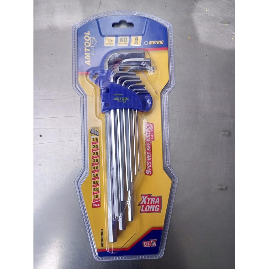 Ready KUNCI L SET AMERICAN TOOL BINTANG / HEXAGONAL / LONG / KUNCI L SET AMERICAN TOOL BOLPOINT