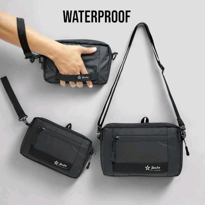 

YE234 Tas Selempang Pria Handbag Waterproof Pouch Bag Slingbag Lea NEW