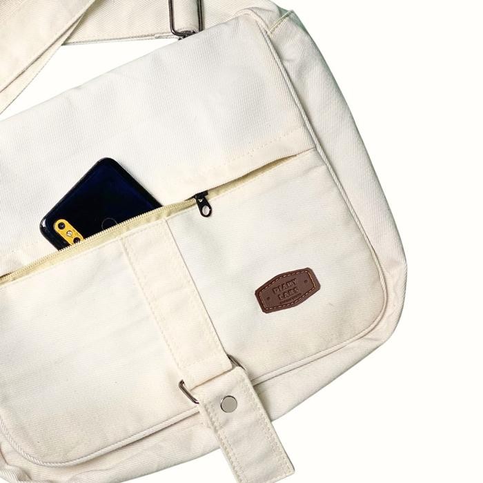 

EG564 DiaryLabs - Tas Selempang SlingBag Simple kanvas canvas sling bag canvas bag SALE