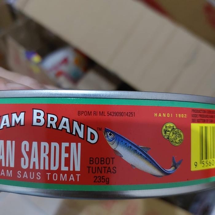 

[Kecil] Ayam Brand Sarden Saus Tomat Oval 215 Gram